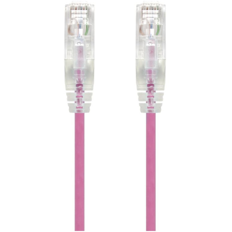 C6S-02PNK - ALOGIC 2M PINK ULTRA SLIM CAT6 NETWORK C
