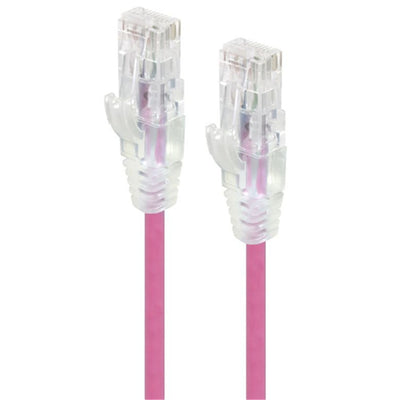 C6S-02PNK - ALOGIC 2M ROSA ULTRA FLACHES CAT6 NETZWERKK