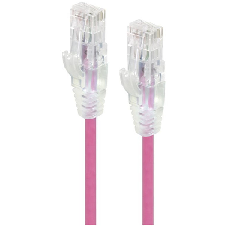 C6S-05PNK - ALOGIC 5M PINK ULTRA SLIM CAT6 NETWORK C