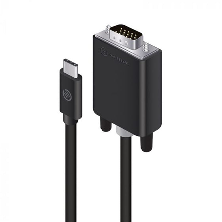 ALOGIC ELUCVG-02RBLK – 2M USB-C-ZU-VGA-KABEL – M-ZU-M – M-ZU-M