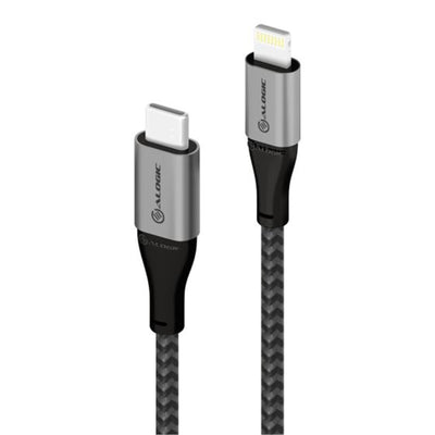 ALOGIC ULC8P1.5-SGR - USB-C-AUF-LIGHTNING-KABEL 1,5 M SPACE GREY