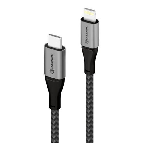 ALOGIC ULC8P1.5-SGR - USB-C TO LIGHTNING CABLE 1.5M SPACE GREY