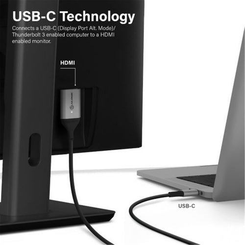 Alogic Ultra ULCHD02-SGR  USB-C to HDMI Cable - 2m - Space Grey
