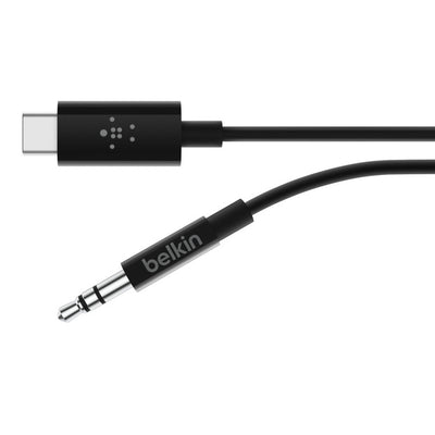 Belkin F7U079BT06-BLK - USB-C TO 3.5 MM AUDIO CABLE 6 BLK