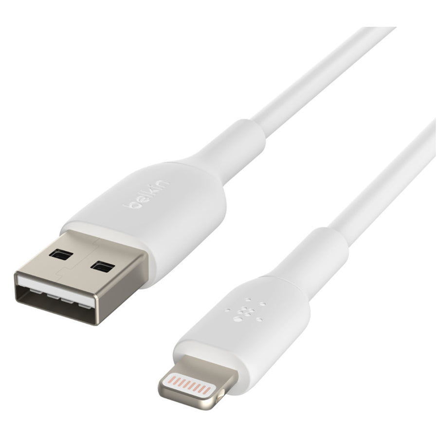 Belkin BoostCharge Lightning to USB-A Cable - 1m - White