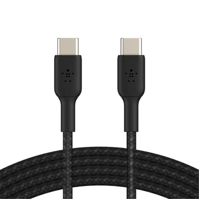 Belkin Braided USB-C Cable - 1m - Black