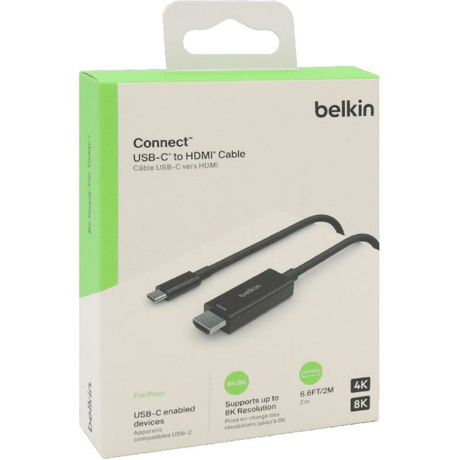 Belkin AVC012BT2MBK - USB C to HDMI 2.1 Cable 2M