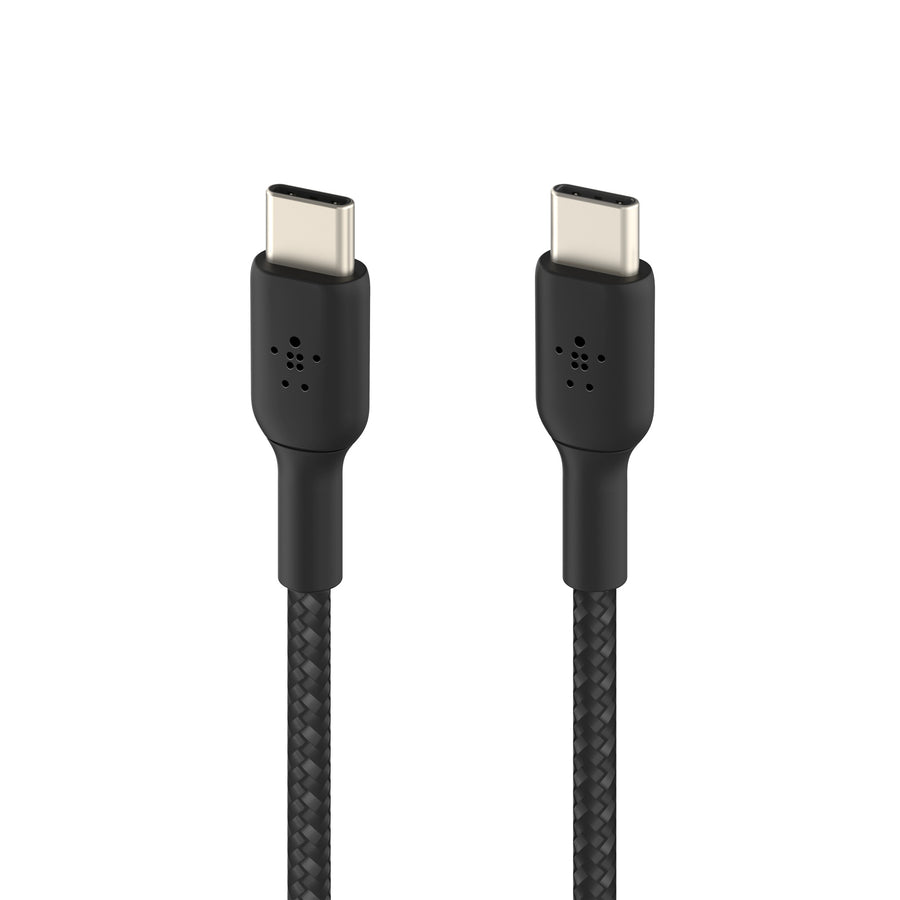 Belkin BoostCharge Braided USB-C Cable - 15cm - Black