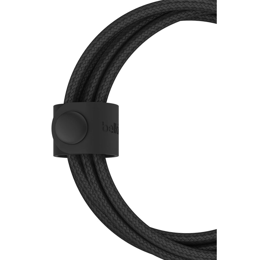 Belkin BoostCharge Pro 2-in-1 Cable with USB-C & Lightning Connector - Black
