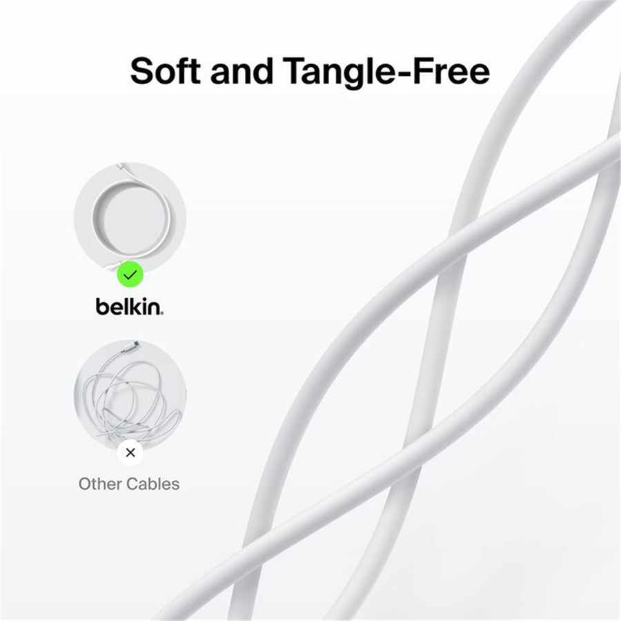 Belkin BoostCharge USB-A to USB-C Cable - 1m - White