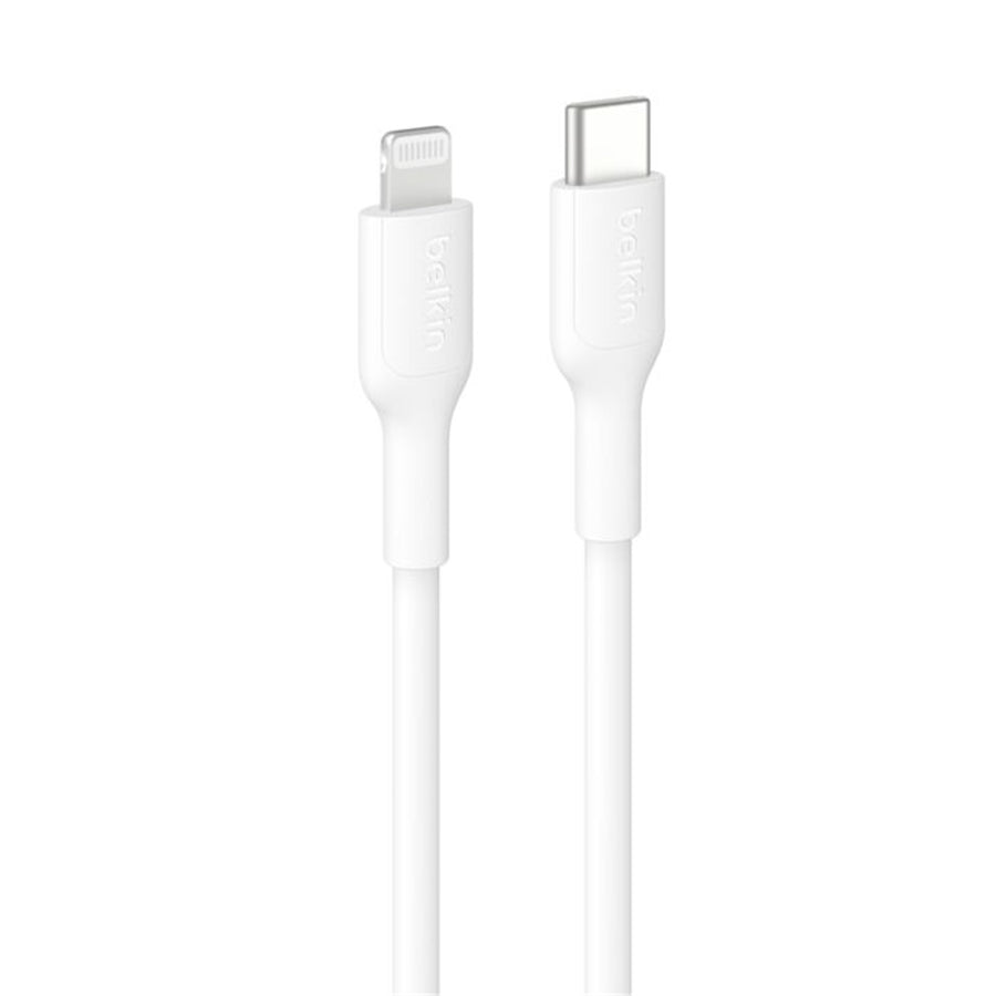Belkin BoostCharge USB-C to Lightning Cable ( PCR ) - 1m - White