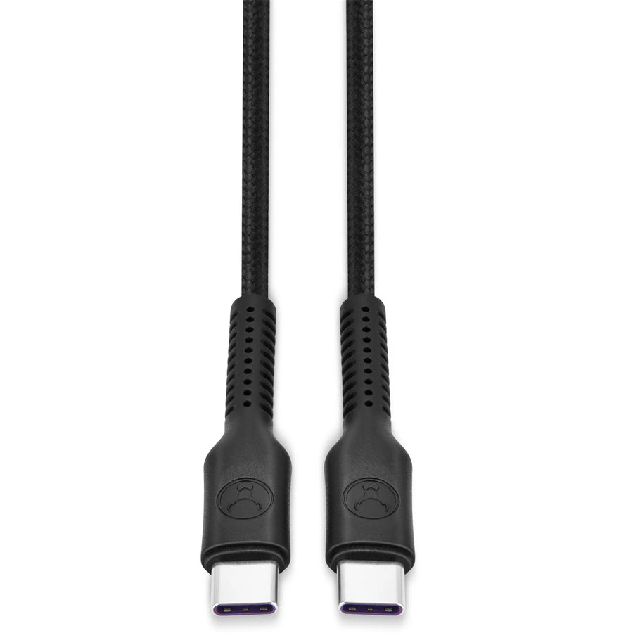 ELK-04520-R - Bonelk Long-Life Easy Grip USB-C auf USB-C Kabel, 240W/480Mbps - 1.5m (Schwarz)