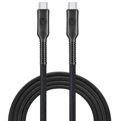 ELK-04522-R - Bonelk Langlebiges Easy-Grip USB-C zu USB-C Kabel, 240W/20Gbps 4K 60Hz - 1.5m (Schwarz)