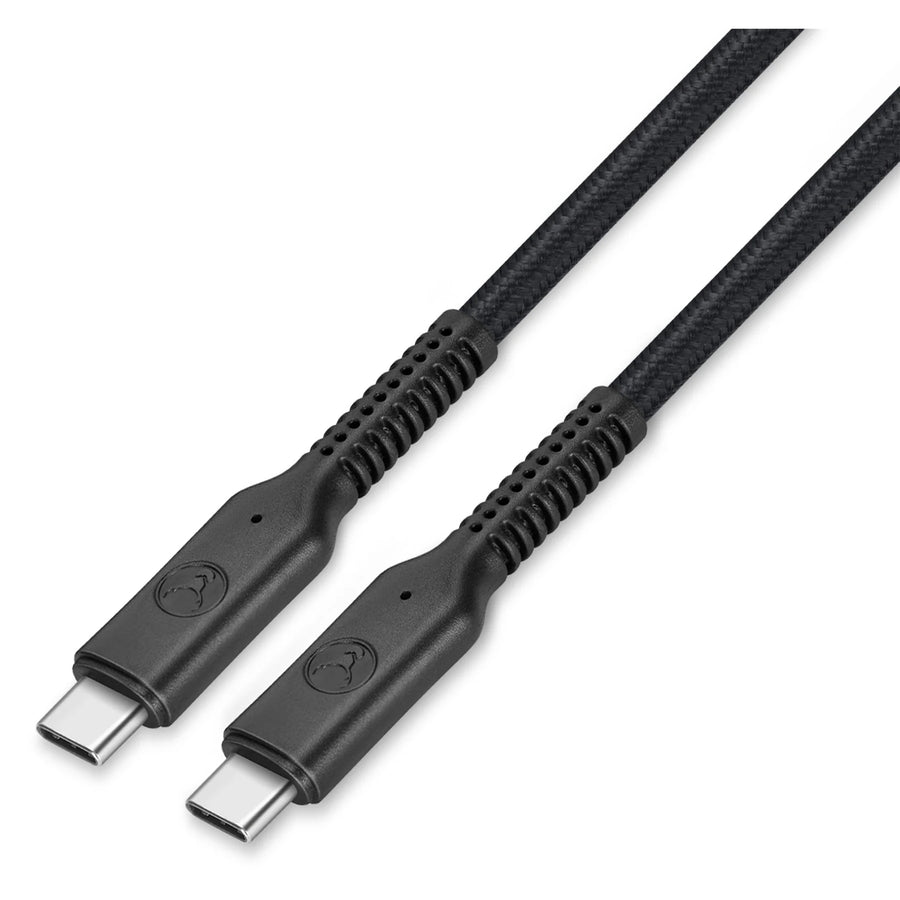 Bonelk Long-Life Easy Grip 240w/20Gbps 4K 60Hz USB-C Cable - 1.5m - Black