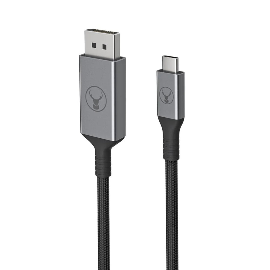 Bonelk USB-C to Display Port 4K 60Hz Long Life Cable 1.5m (Black)