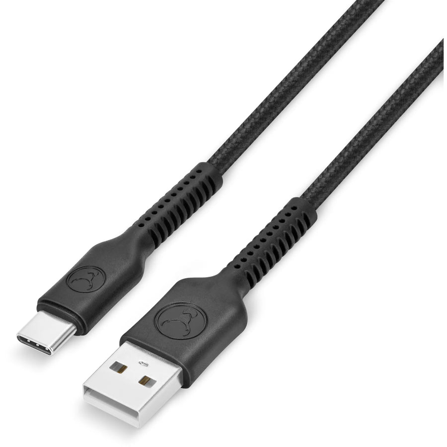 ELK-05037-R - Bonelk Long-Life Easy Grip USB-A to USB-C Cable, 60W 2m (Black)
