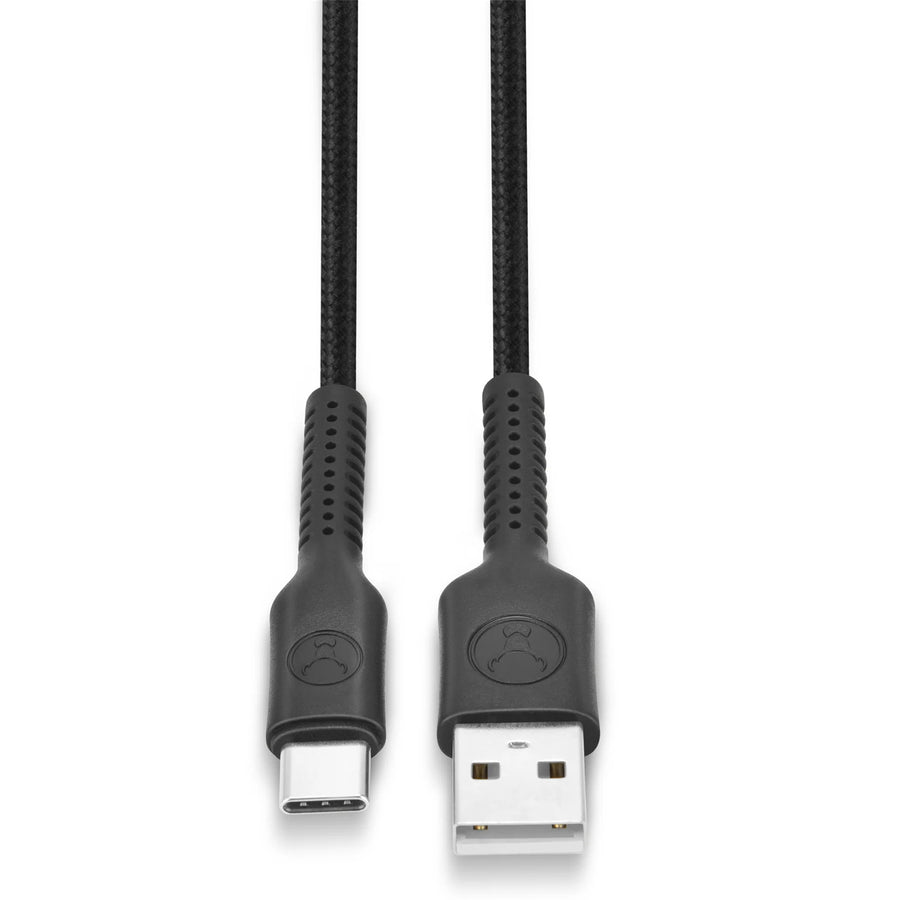 ELK-05037-R - Bonelk Long-Life Easy Grip USB-A to USB-C Cable, 60W 2m (Black)