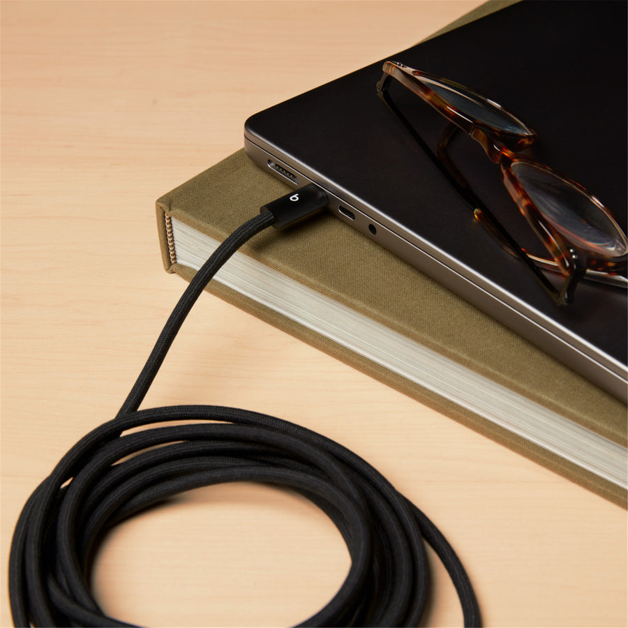 Beats   240W USB-C to USB-C Braided Cable (3 Metre/10 ft)  - Bolt Black