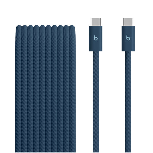 Beats   240W USB-C to USB-C Braided Cable (3 m / 10 ft)  - Nitro Navy