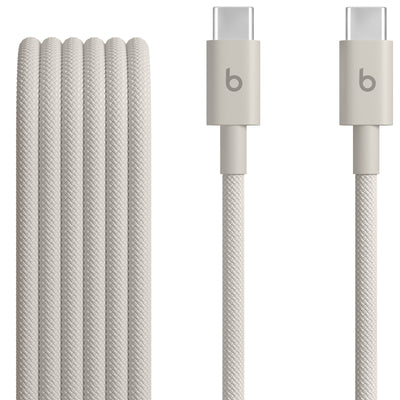 Beats   USB-C to USB-C Woven Cable (1.5 m) - Surge Stone
