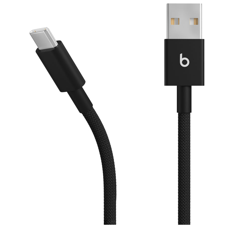 Beats   USB-A to USB-C Woven Cable (1.5 m) - Bolt Black