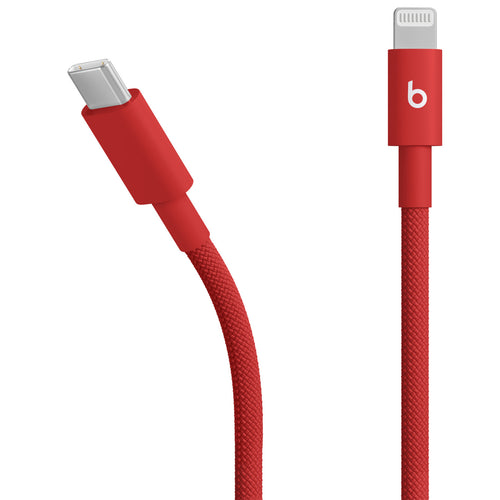 Beats   USB-C to Lightning Woven Cable (1.5 m) - Rapid Red