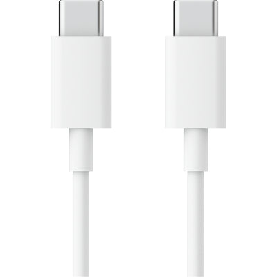 CUKTECH 60W 3A 1.5m USB-C to USB-C Fast Charge Cable - White -