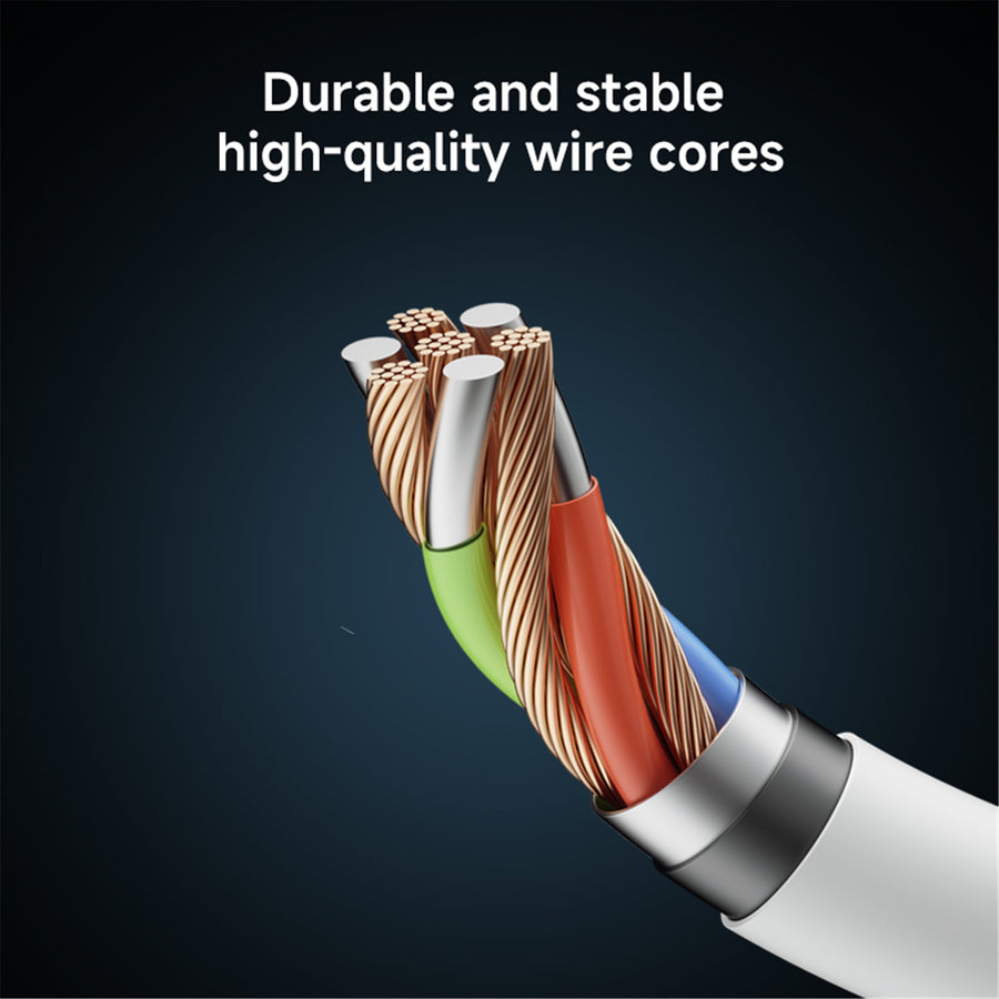 CUKTECH 60W 3A 1m USB-C to USB-A  Cable - Black-