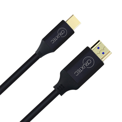 Cruxtec 2m Mini DisplayPort to HDMI Cable - 4K/30Hz
