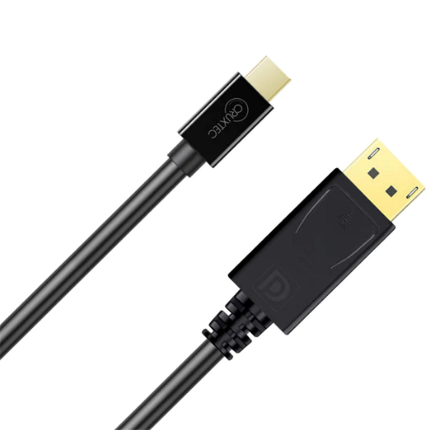 Cruxtec 2m Mini DisplayPort to Displayport 1.4 Cable -  8K/60Hz & 4K/120Hz