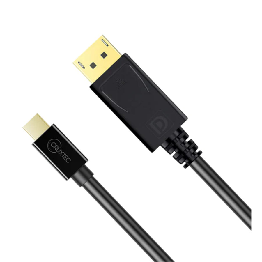 Cruxtec 2m Mini DisplayPort to Displayport 1.4 Cable -  8K/60Hz & 4K/120Hz