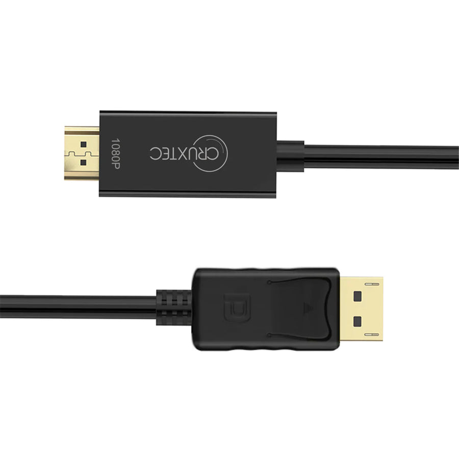 Cruxtec  2m  DisplayPort to HDMI Cable - 1920x1080/60Hz -