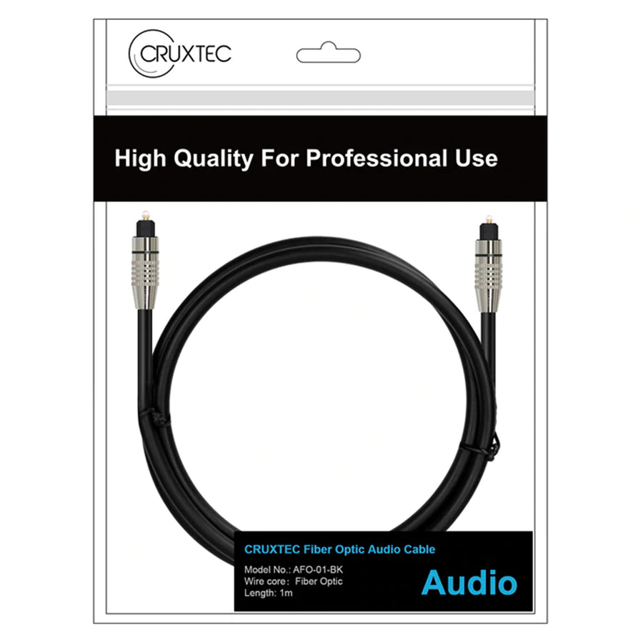 Cruxtec Fibre Optical Audio Cable - 5m