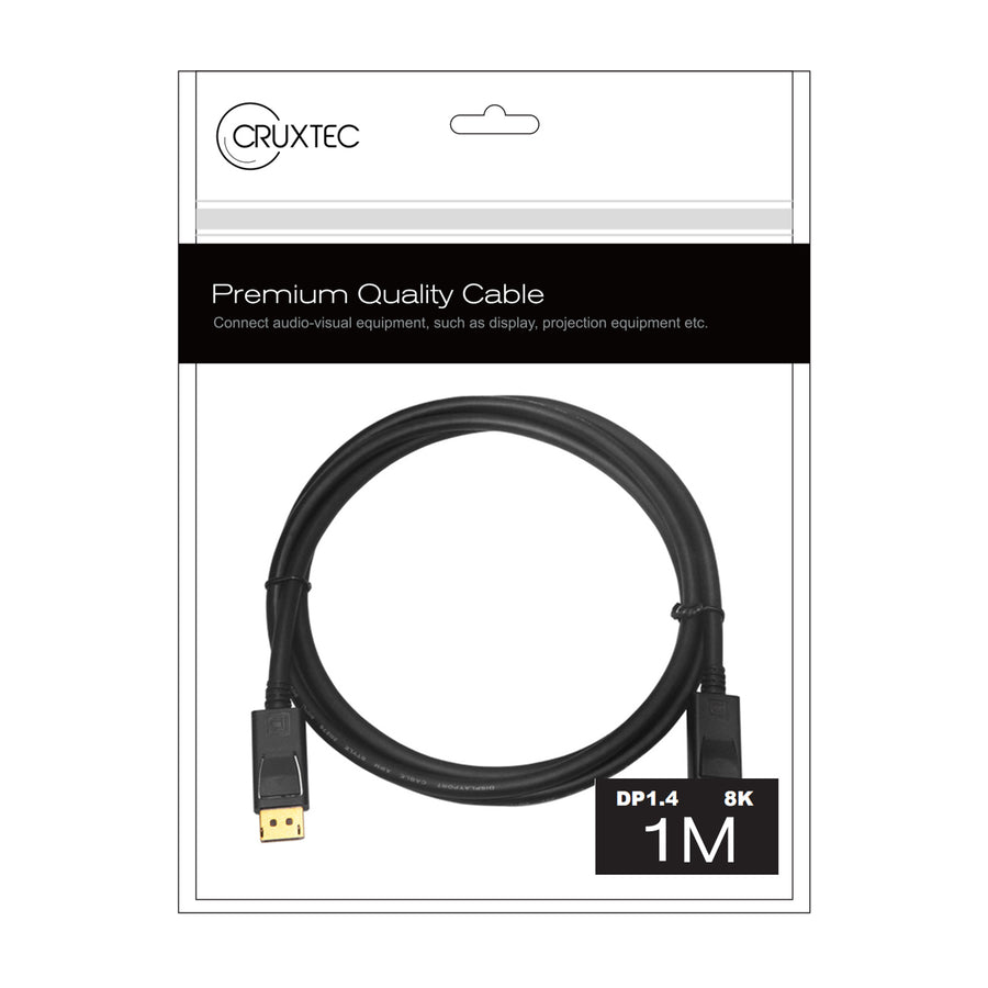 Cruxtec  1m  DisplayPort Cable