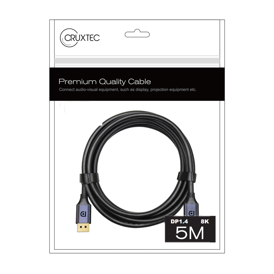 Cruxtec  5m  DisplayPort Cable