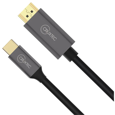Cruxtec  2m  USB-C to HDMI Cable 48Gbps - 8K/60Hz & 4k/120Hz & 2k/240Hz