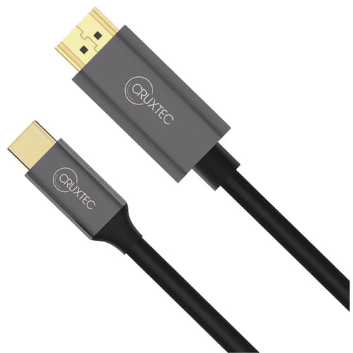Cruxtec  2m  USB-C to HDMI Cable 48Gbps - 8K/60Hz & 4k/120Hz & 2k/240Hz