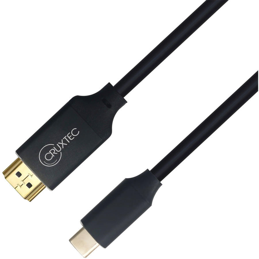 Cruxtec  2m  USB-C to HDMI Cable 18Gbps - 4K/60Hz & 2K/120Hz - HDR