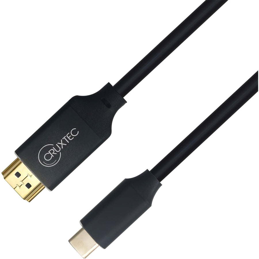 Cruxtec  3m  USB-C to HDMI Cable 18Gbps - 4K/60Hz & 2K/120Hz - HDR
