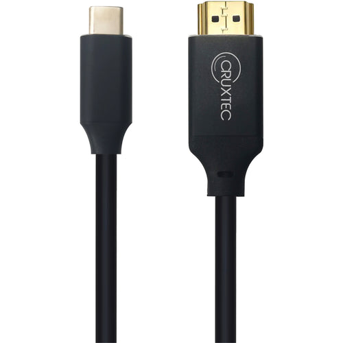 Cruxtec  5m  USB-C to HDMI Cable 18Gbps - 4K/60Hz & 2K/120Hz - HDR