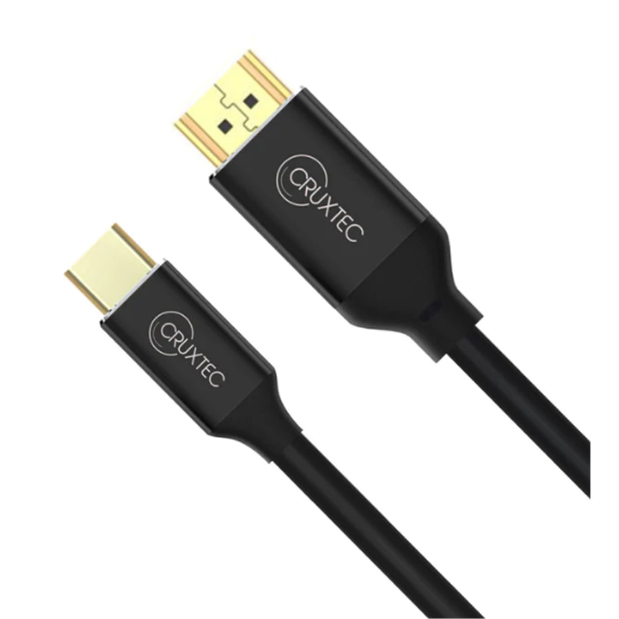 Cruxtec  1m  USB-C to HDMI Cable 48Gbps - 8K/60Hz & 4k/120Hz & 2k/240Hz