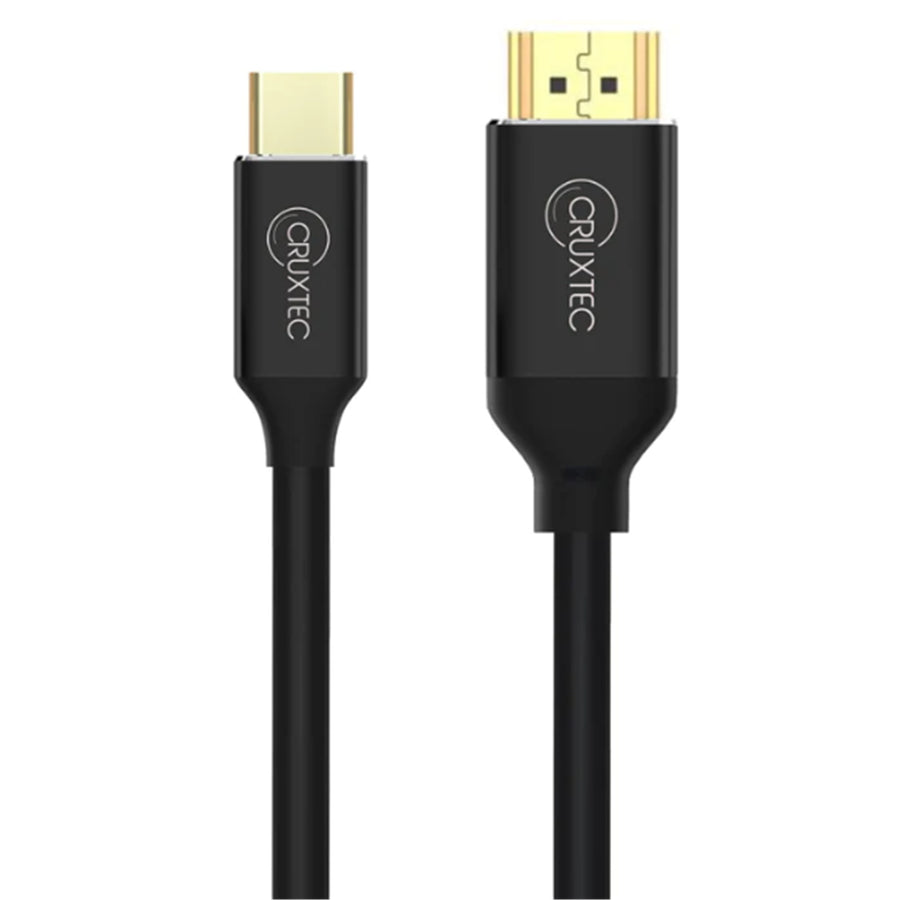 Cruxtec  2m  USB-C to HDMI Cable 48Gbps - 8K/60Hz & 4k/120Hz & 2k/240Hz
