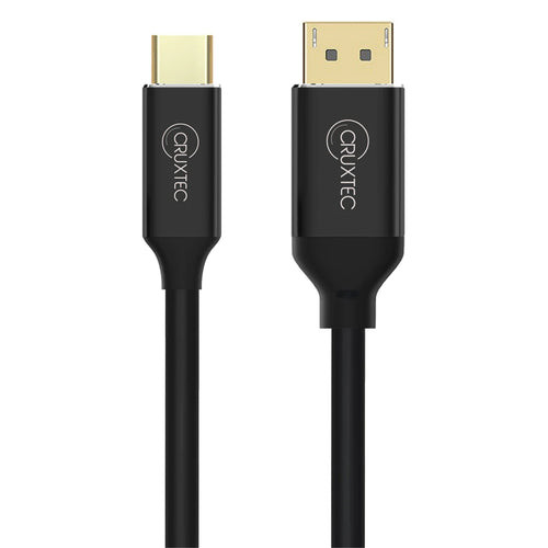Cruxtec 1m USB-C to DisplayPort v1.4 Cable - 8K/60Hz & 4K/144hz & 2K/240Hz