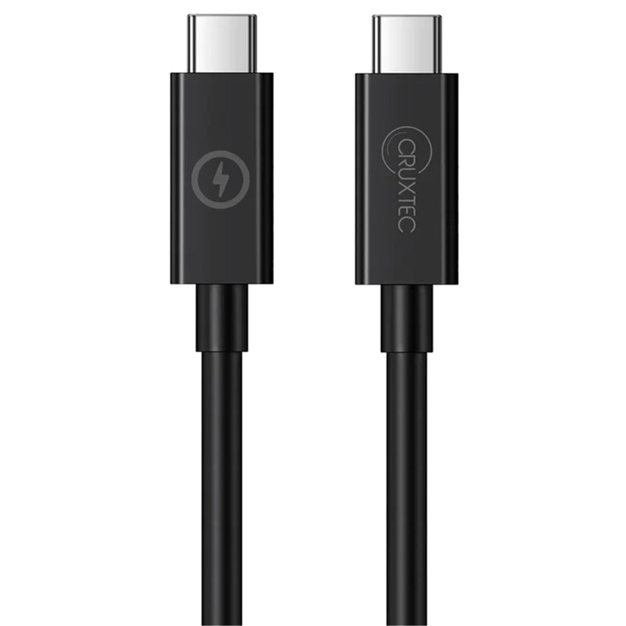 Cruxtec 2m USB-C to USB-C Cable for Syncing & Charging - 480Mbps - 240W