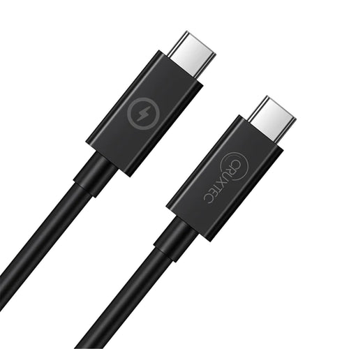 Cruxtec 2m USB-C to USB-C Cable for Syncing & Charging - 480Mbps - 240W