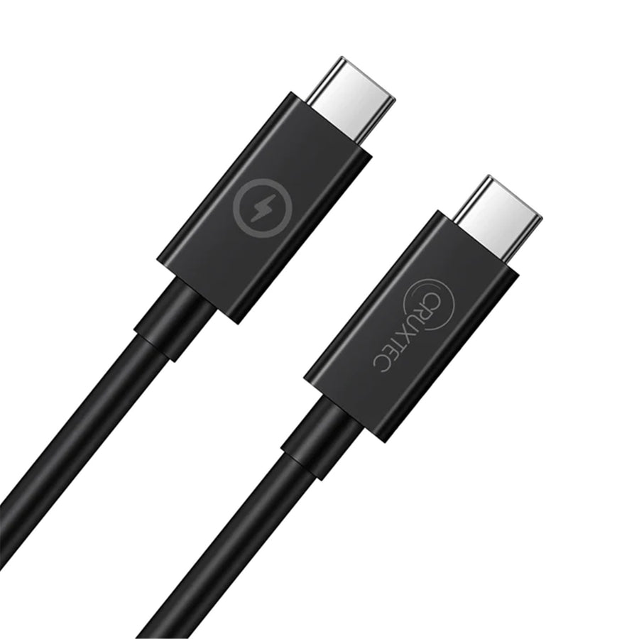 Cruxtec 2m USB-C to USB-C Cable for Syncing & Charging - 480Mbps - 240W