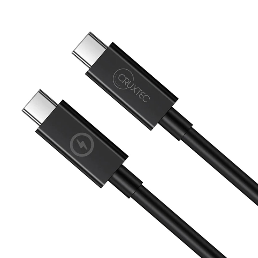 Cruxtec 2m USB-C to USB-C Cable for Syncing & Charging - 480Mbps - 240W