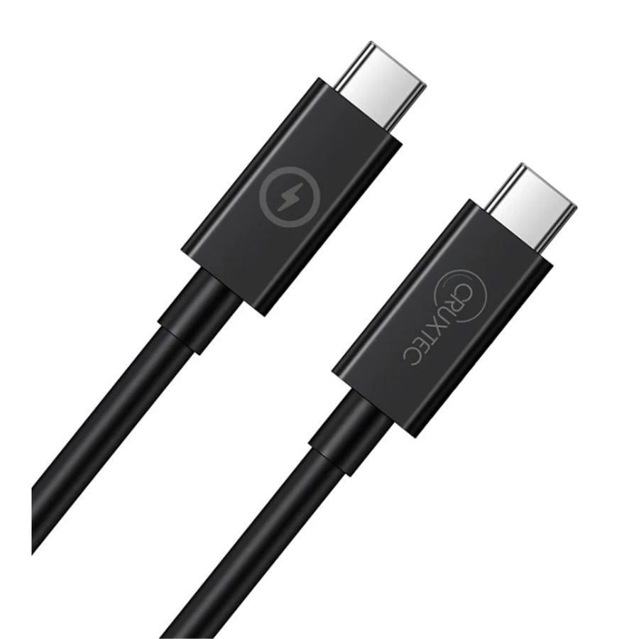 Cruxtec 3m USB-C to USB-C Cable for Syncing & Charging - 480Mbps - 240W