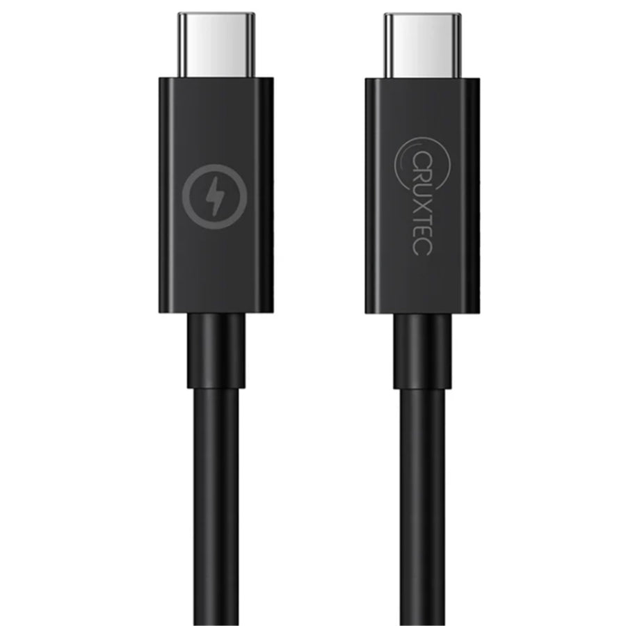Cruxtec 3m USB-C to USB-C Cable for Syncing & Charging - 480Mbps - 240W