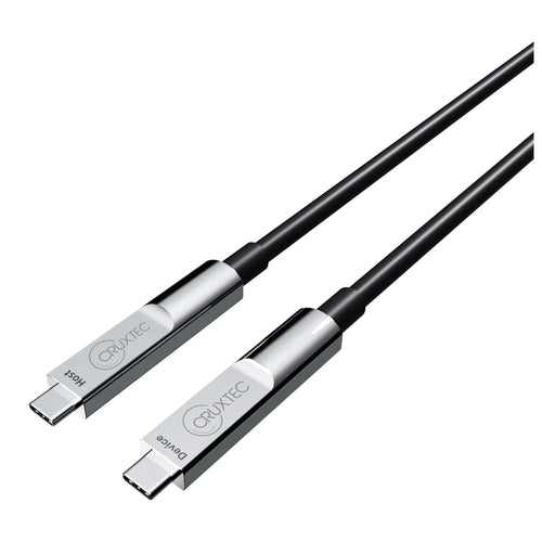 Cruxtec  15m  USB-C to USB-C Active Optical Cable